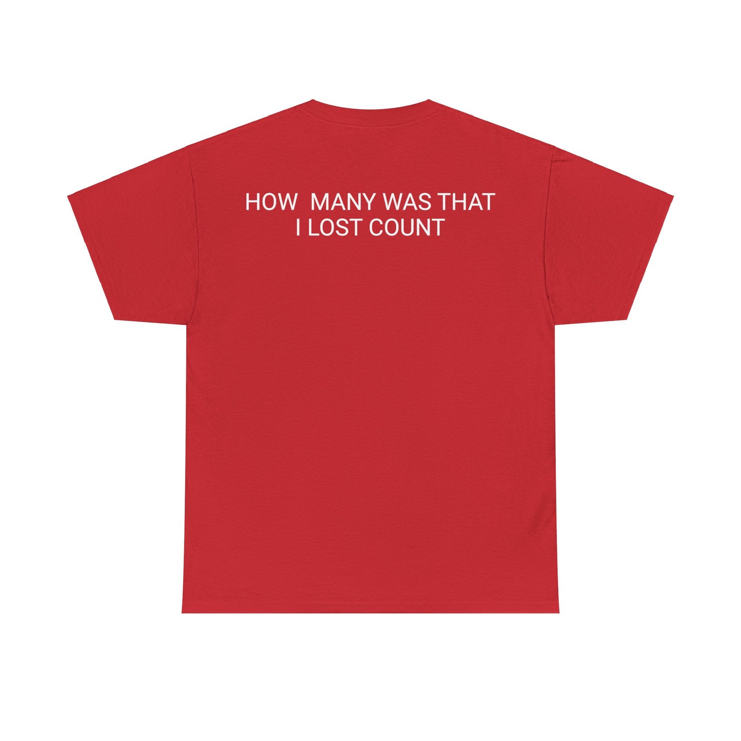 I Lost Count Unisex Heavy Cotton Tee