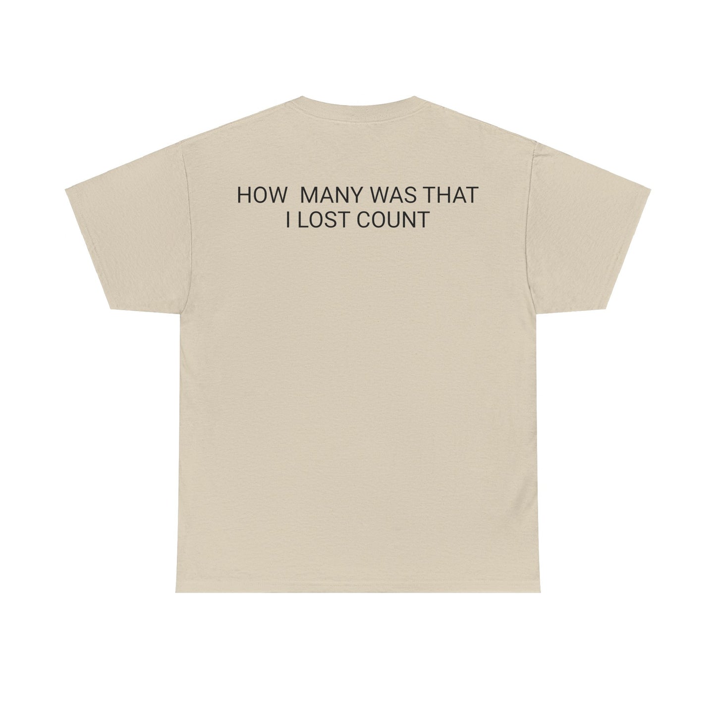 I Lost Count Unisex Heavy Cotton Tee