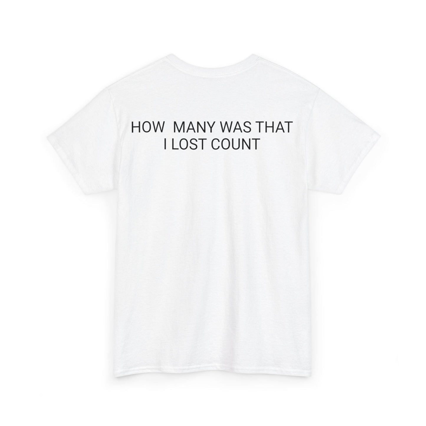 I Lost Count Unisex Heavy Cotton Tee