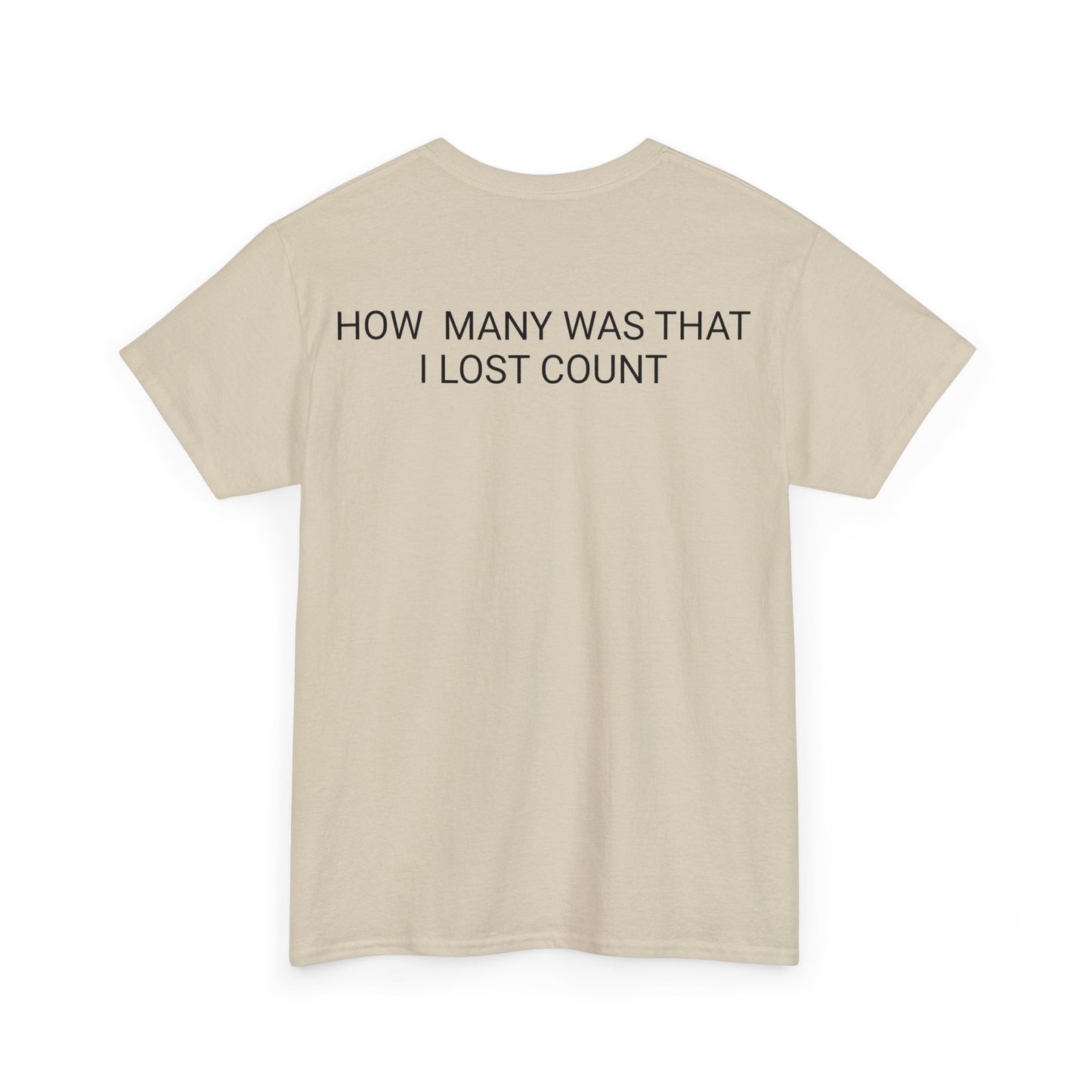 I Lost Count Unisex Heavy Cotton Tee