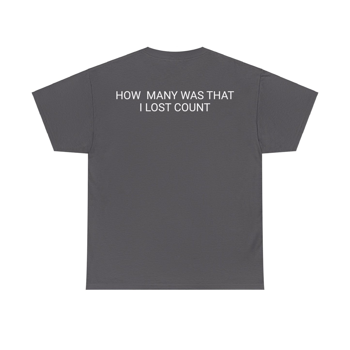 I Lost Count Unisex Heavy Cotton Tee